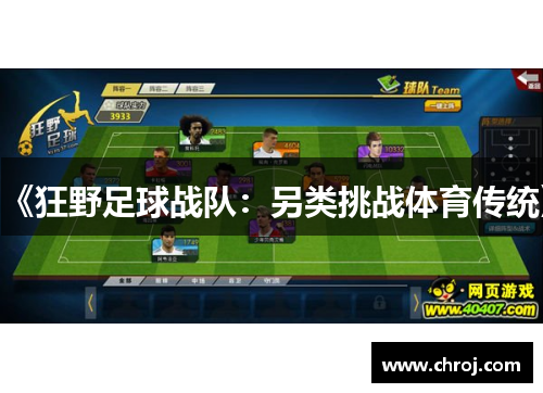 《狂野足球战队：另类挑战体育传统》